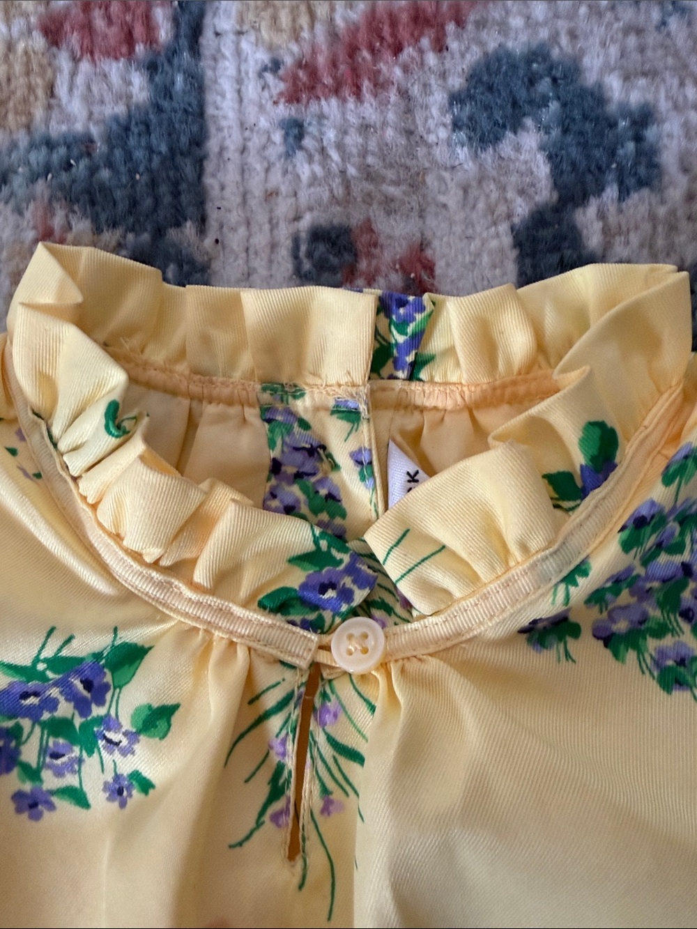 Janie & Jack, Absolutely Gorgeous girls Floral Jumpsuit with striped waistband - Picture 2 of 9